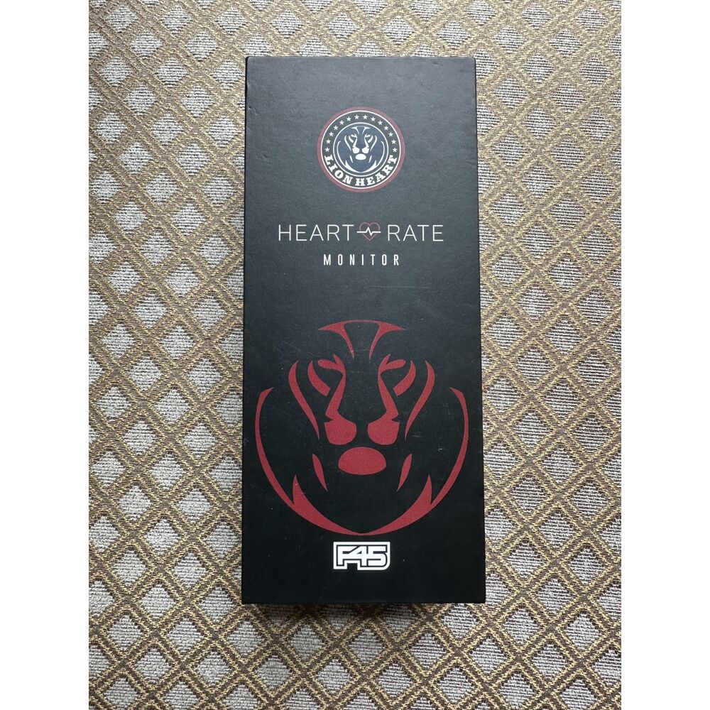 F45 LionHeart Heart Rate Monitor Fitness Tracker Chest Strap Sensor w/ Box